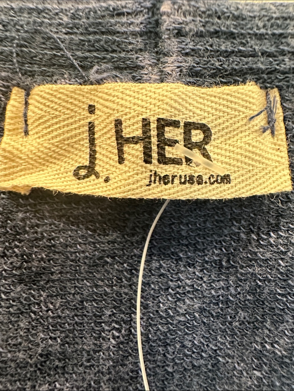 j. HER Mineral Washed Cardigan, Size Medium - Picture 2 of 5